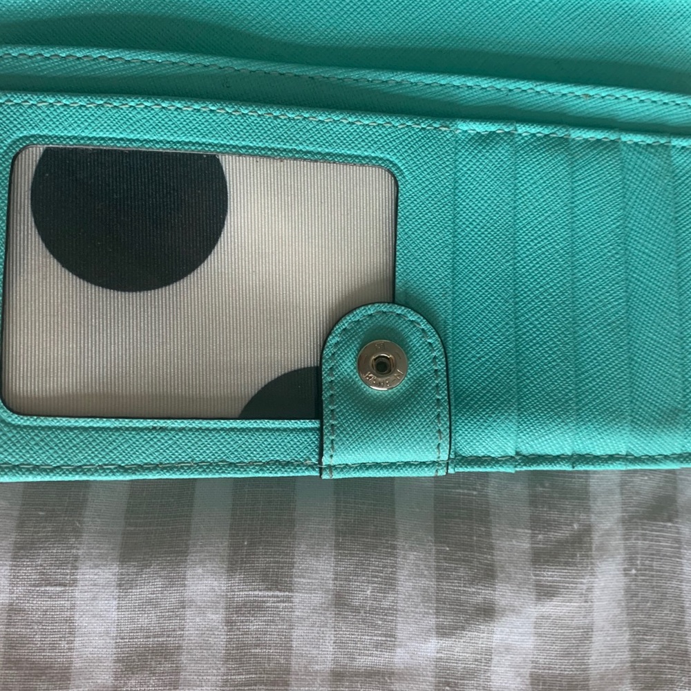 Kate Spade Turquoise Wallet - Picture 11 of 11